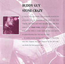 Load image into Gallery viewer, Buddy Guy : Stone Crazy (CD, Comp, RM, Unofficial)
