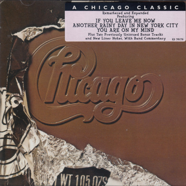 Chicago (2) : Chicago X (CD, Album, RE, RM)