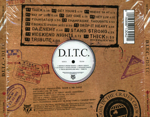 Buy D.I.T.C. : D.I.T.C. (CD, Album) Online for a great price