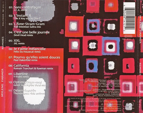 Buy Mylene Farmer* : Remixes (CD, Album, RE) Online for a great