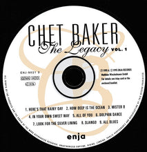 Load image into Gallery viewer, Chet Baker : The Legacy (CD, Album)
