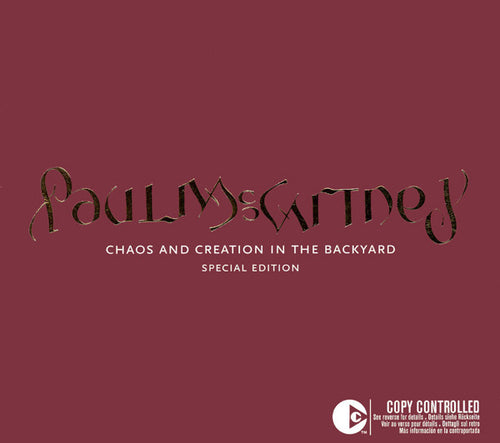 Paul McCartney : Chaos And Creation In The Backyard (Special Edition) (CD, Album, Copy Prot., Med + DVD-V, PAL, Med + S/E)