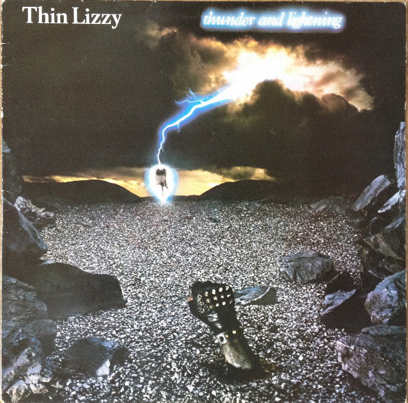 Thin Lizzy : Thunder And Lightning (LP, Album, M/Print)