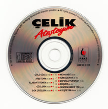 Load image into Gallery viewer, Çelik : Ateşteyim (CD, Album)
