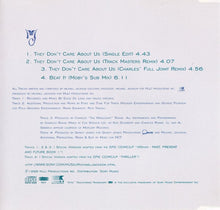 Load image into Gallery viewer, Michael Jackson : They Don&#39;t Care About Us / Beat It (CD, Single, CD2)
