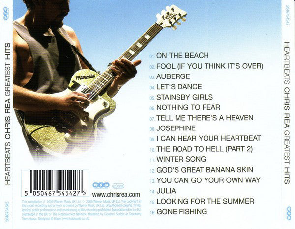ポップス+ロック(洋楽) CD Chris Rea Heartbeats - Greatest Hits WPCR12202 Warner Strategic Marketing /00110 ポップス+ロック(洋楽) CD Chris Rea Heartbeats - Greatest