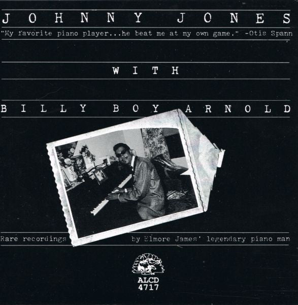 Johnny Jones* With Billy Boy Arnold : Johnny Jones With Billy Boy Arnold (CD, Album)