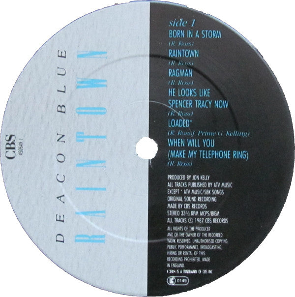 Buy Deacon Blue : Raintown (LP, Album) Online for a great price