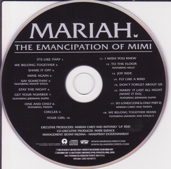 Buy Mariah Carey : The Emancipation Of Mimi (CD, Album, Ult