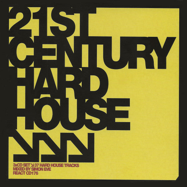 Simon Eve : 21st Century Hard House (3xCD, Mixed)