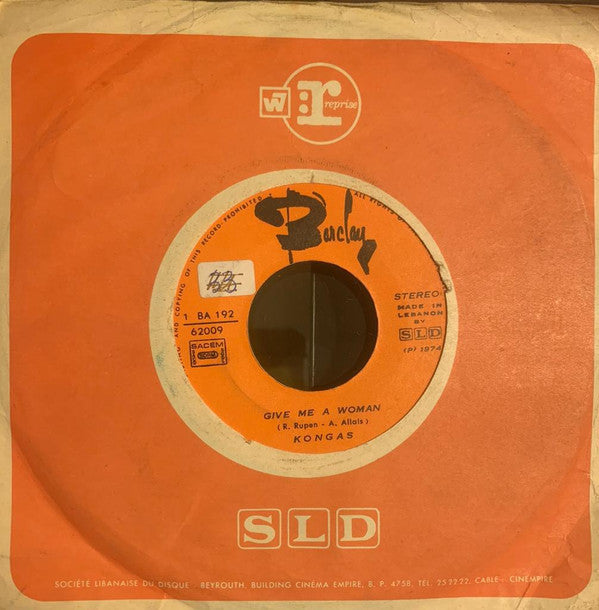 Kongas : Give Me A Woman / Pastel  (7