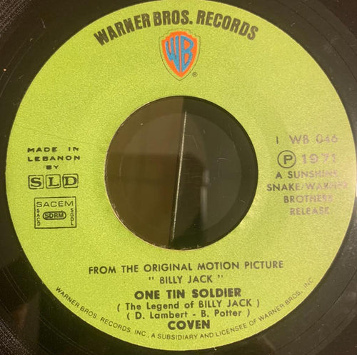 Coven (3) : One Tin Soldier (The Legend Of Billy Jack) / The Ring Song (7