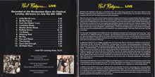 Load image into Gallery viewer, Paul Rodgers : Live - The Loreley Tapes (CD, Album)
