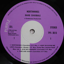 Load image into Gallery viewer, David Coverdale : Northwinds (LP, Album)
