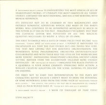 Load image into Gallery viewer, Steve Hackett With The Royal Philharmonic Orchestra : A Midsummer Night's Dream (CD, Album, Enh)
