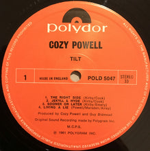 Load image into Gallery viewer, Cozy Powell : Tilt (LP, Album)
