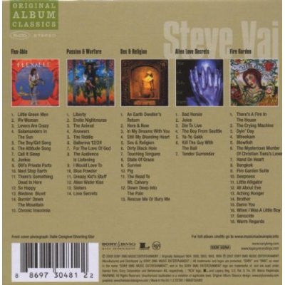 Buy Steve Vai : Original Album Classics (5xCD, Album, RE + Box
