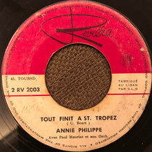 Load image into Gallery viewer, Annie Philippe : Forget Domani / Tout Finit A St. Tropez (7&quot;)
