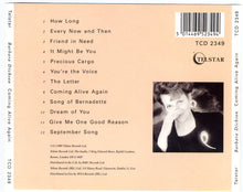 Load image into Gallery viewer, Barbara Dickson : Coming Alive Again (CD, Album)
