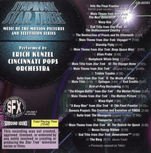 Load image into Gallery viewer, Erich Kunzel, Cincinnati Pops Orchestra : Symphonic Star Trek (CD, Album)
