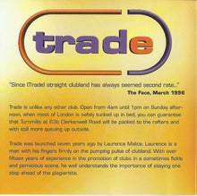 Load image into Gallery viewer, Tony De Vit : Trade Global Grooves Volume 1 (CD, Mixed)
