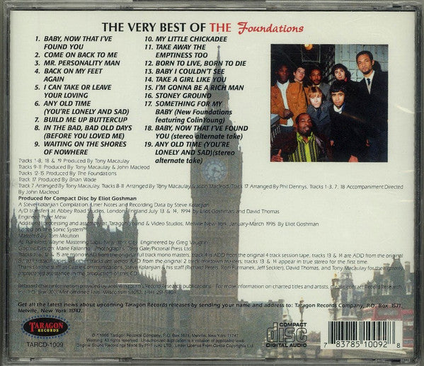 Buy The Foundations : The Very Best Of The Foundations (CD, Comp