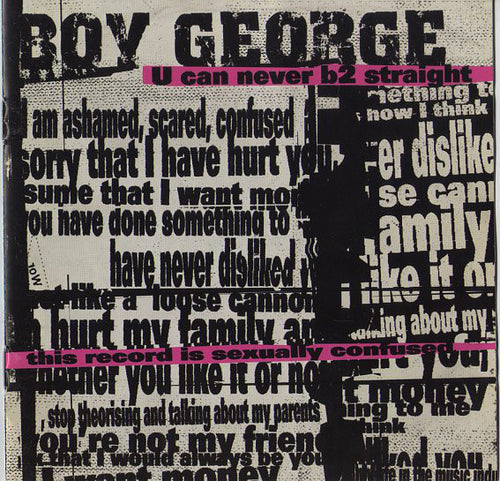 Boy George : U Can Never B2 Straight (CD, Album)