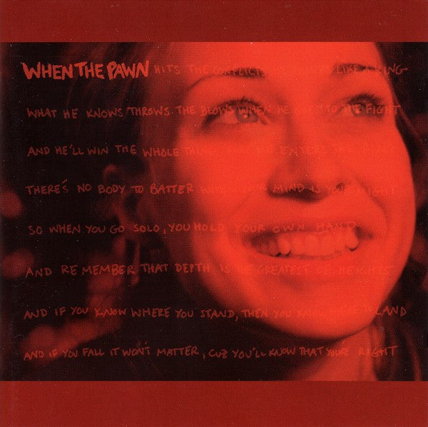 Fiona Apple : When The Pawn (CD, Album)