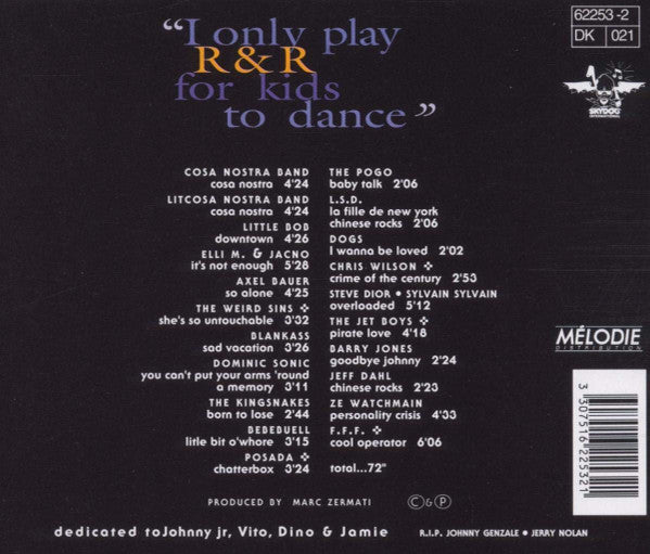 Buy Various : “I Only Play R & R For Kids To Dance” - Tribute To Johnny ...