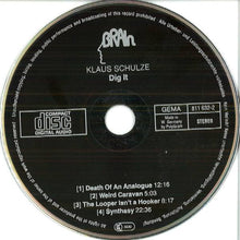 Load image into Gallery viewer, Klaus Schulze : Dig It (CD, Album)
