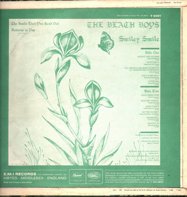 Buy The Beach Boys : Smiley Smile (LP, Album, Mono) Online for a