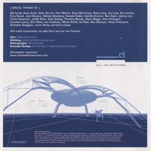 Load image into Gallery viewer, Christopher Lawrence : All Or Nothing (CD, Album)
