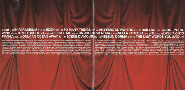 Buy Sarah Brightman : Eden (CD, Album) Online for a great price