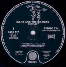 Load image into Gallery viewer, Marc And The Mambas : Untitled (LP, Album)

