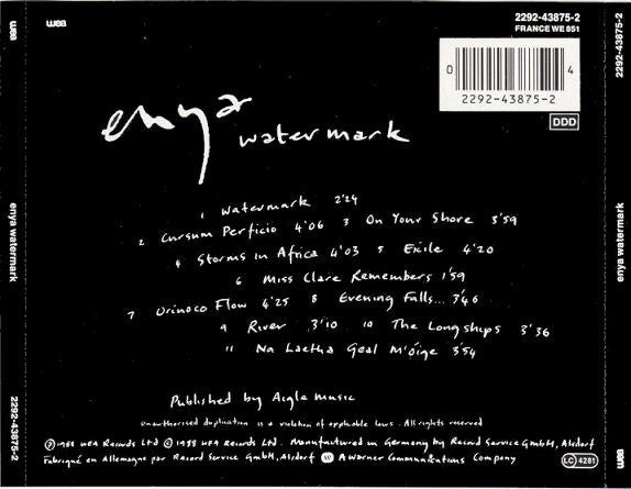 Buy Enya : Watermark (CD, Album, RE) Online for a great price