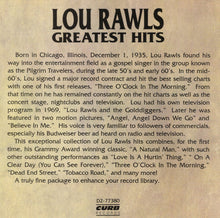 Load image into Gallery viewer, Lou Rawls : Lou Rawls Greatest Hits (CD, Album, Comp)
