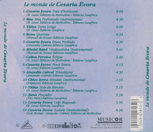 Load image into Gallery viewer, Various : Le Monde De Cesaria Evora (Collection Des Plus Belles Mornas) (CD, Comp, Rei)
