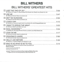 Load image into Gallery viewer, Bill Withers : Bill Withers&#39; Greatest Hits (CD, Comp, RE)
