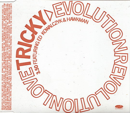 Tricky : Evolution Revolution Love (Minimax, Single, Promo)
