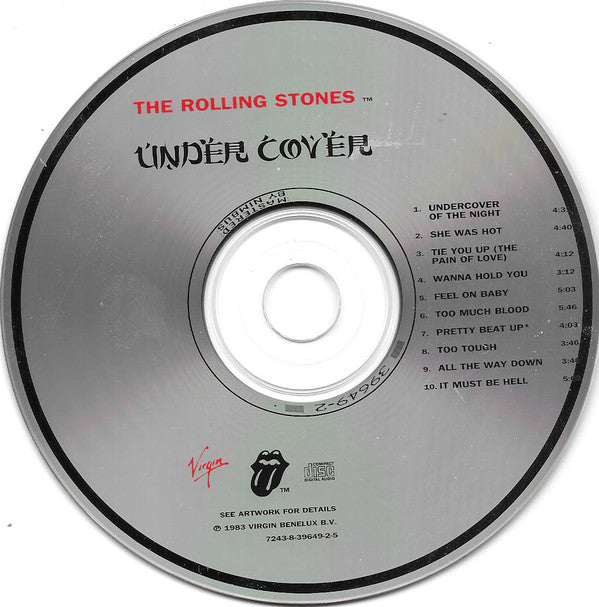 THE ROLLING STONES / UNDERCOVER (Used Japan mini LP SHM-CD