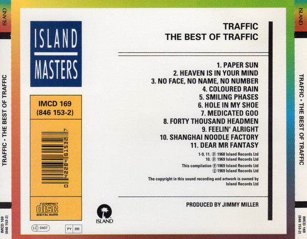 Buy Traffic : Best Of Traffic (CD, Comp, RE) Online for a great