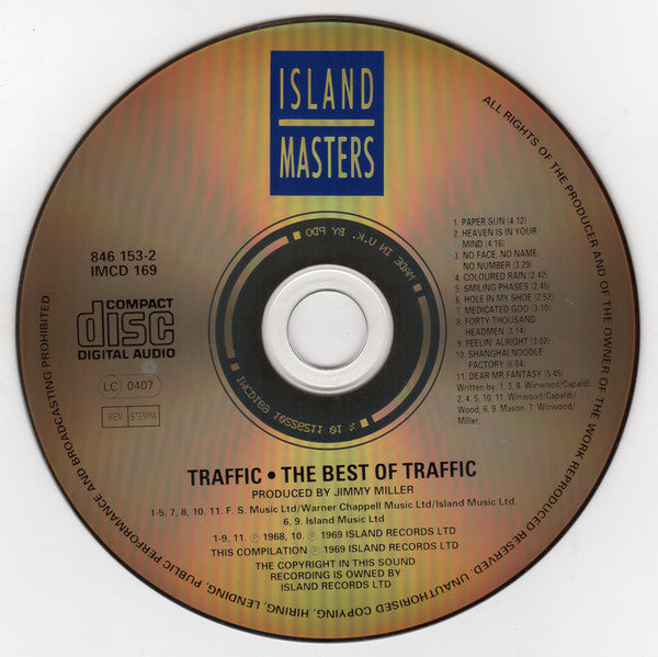 Buy Traffic : Best Of Traffic (CD, Comp, RE) Online for a great