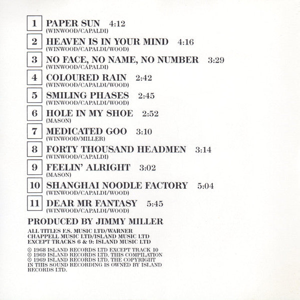 Buy Traffic : Best Of Traffic (CD, Comp, RE) Online for a great
