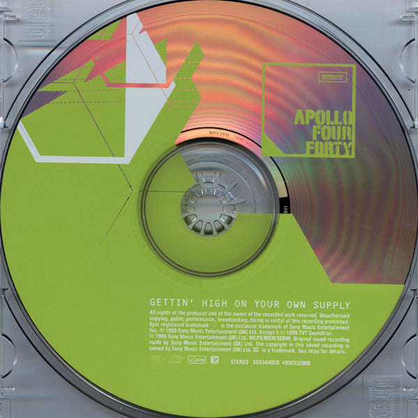 Buy Apollo Four Forty* : Gettin' High On Your Own Supply (CD