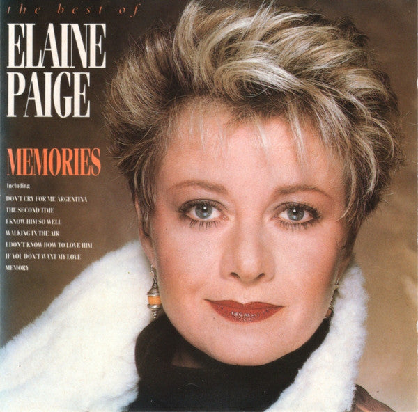 Elaine Paige : The Best Of Elaine Paige - Memories (CD, Comp)