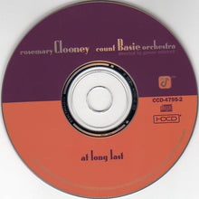 Load image into Gallery viewer, Rosemary Clooney / The Count Basie Orchestra* : At Long Last (HDCD, Album)
