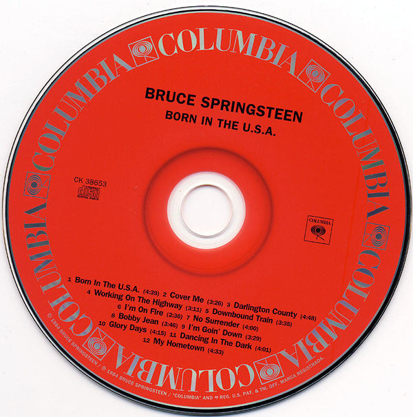 Buy Bruce Springsteen : Born In The U.S.A. (CD, Album, RP