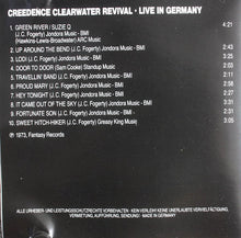 Load image into Gallery viewer, Creedence Clearwater Revival : Live In Germany (CD, Album, RE)
