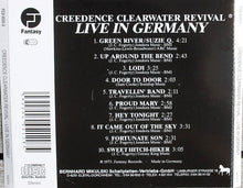 Load image into Gallery viewer, Creedence Clearwater Revival : Live In Germany (CD, Album, RE)
