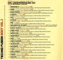 Load image into Gallery viewer, Various : Techno Fusion 2007 Vol.1 (2xCD, Comp, Mixed)
